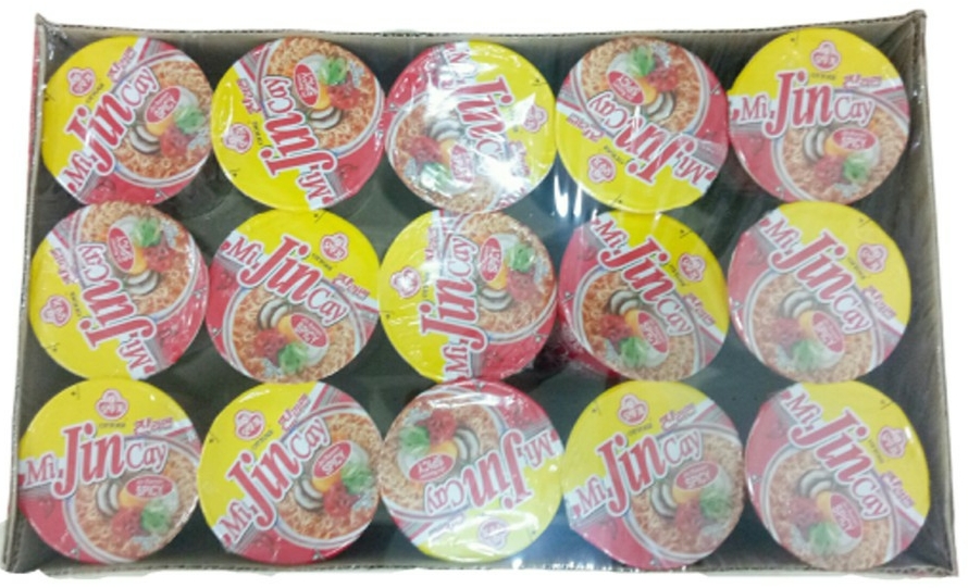 1 Thùng Mì ly ăn liền - mì ly Jin cay 62g, cam kết hàng chính hãng, chất lượng đảm bảo, an toàn cho sức khỏe người dùng