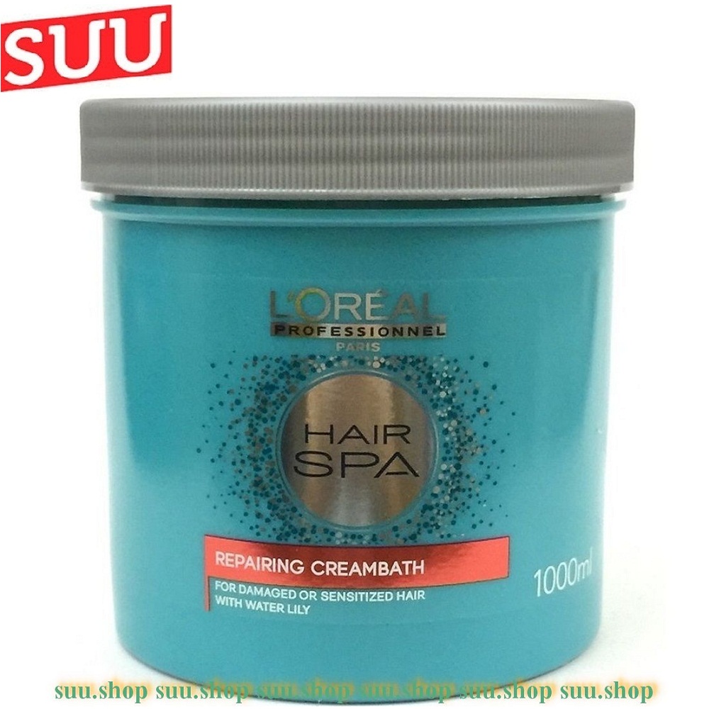 Hấp Dầu Loreal 1000ml Hair Spa Nourishing Cream Bath Professionnel