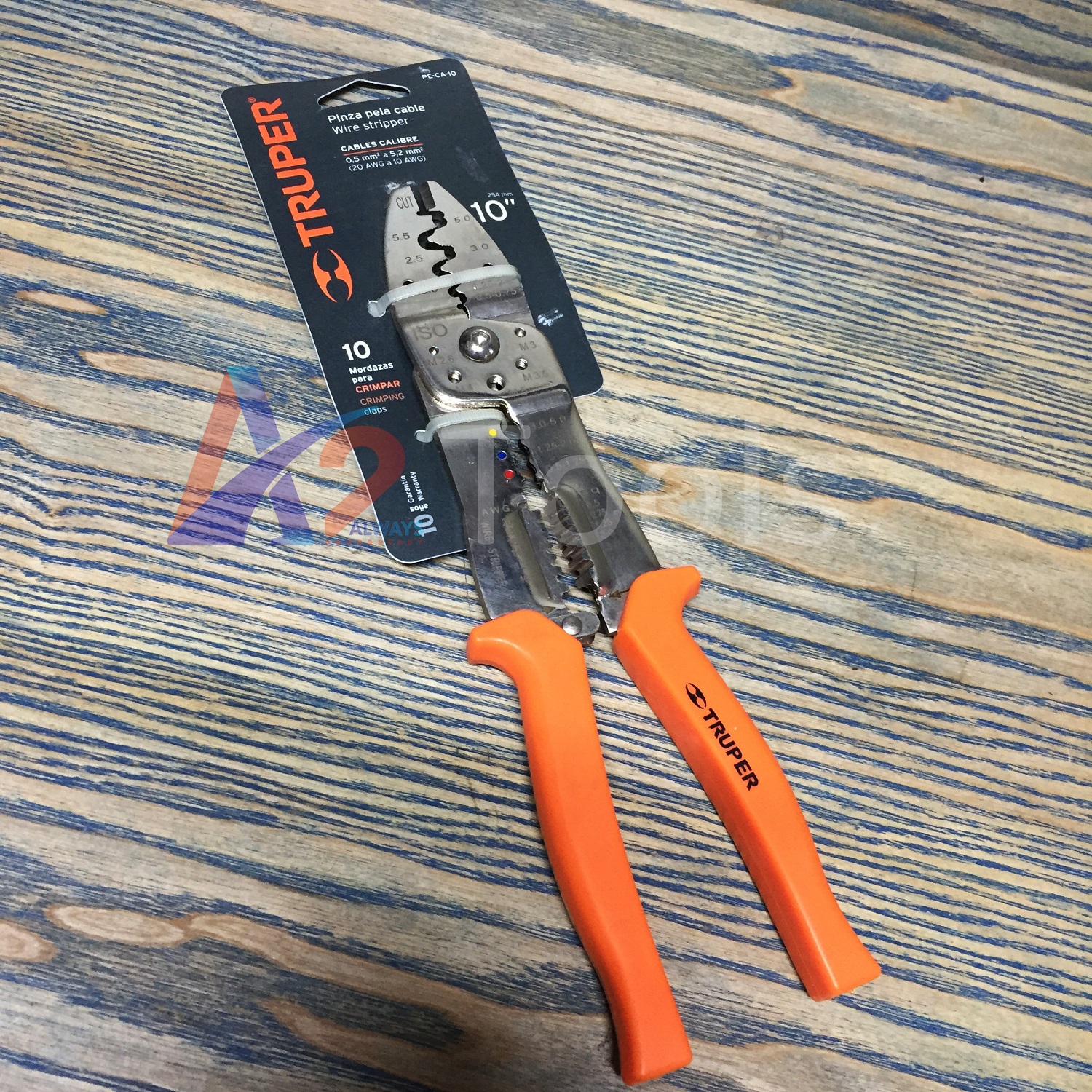 Kềm bấm cốt 10in/250mm truper 17358