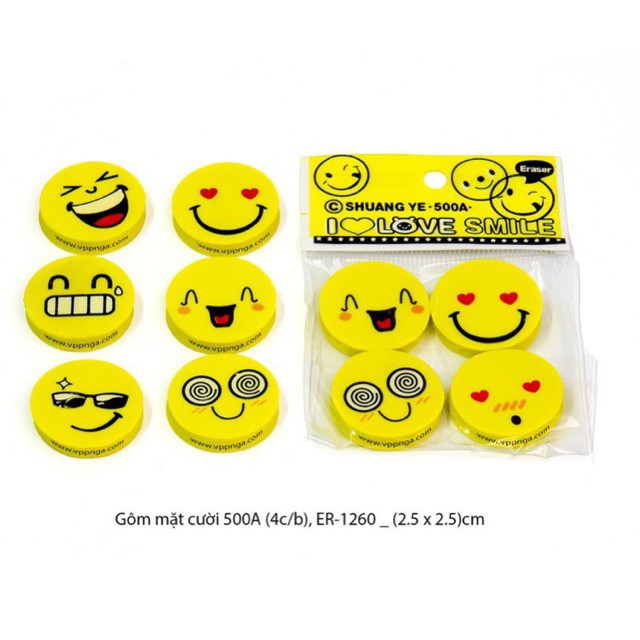 - gôm mặt cười 500a , er-1260