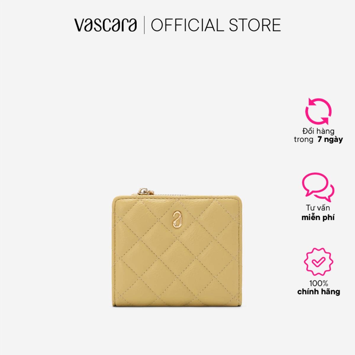 Vascara ví may chần họa tiết hình thoi - wal 0254