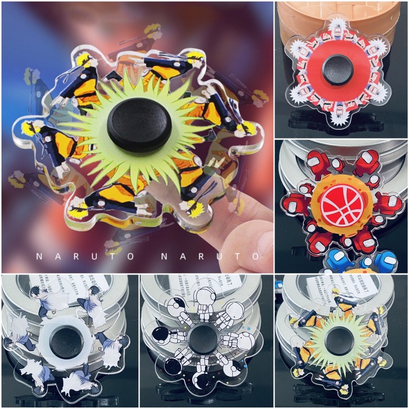 Con Quay Đồ Chơi Fidget Spinner hình 3d giảm stress