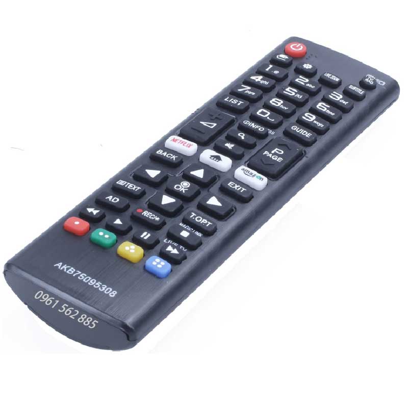 Điều khiển remote tivi lg smart akb ngắn- hàng loại 1