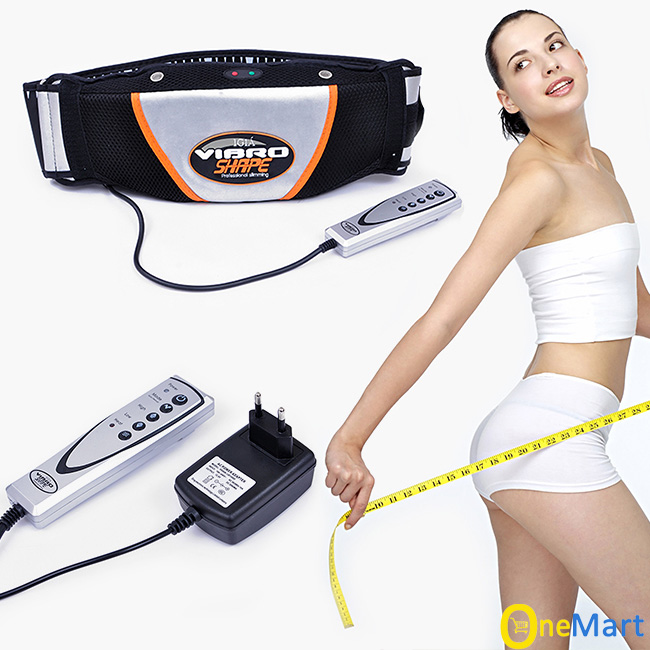 Đai Massage Giảm Mỡ Bụng, Đai Massage Nóng Và Runng Vibro Shape Cao Cấp MẪU MỚI 2019, Giảm Mỡ Thừa, Massage Toàn Thân, Giảm Mỏi Cơ, Cho Eo Thon Gọn Hơn, ‎Siêu Giảm Giá Khuyến Mại Tới 50%  - Bh 1 Đổi 1 Bởi City - Mart