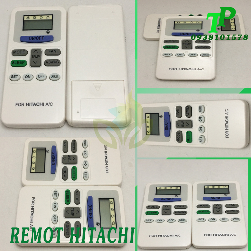 Điều Khiển, Remote Máy Lạnh Điều Hòa Hitachi