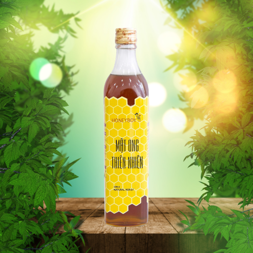 Mật ong thiên nhiên honeyboy 500ml