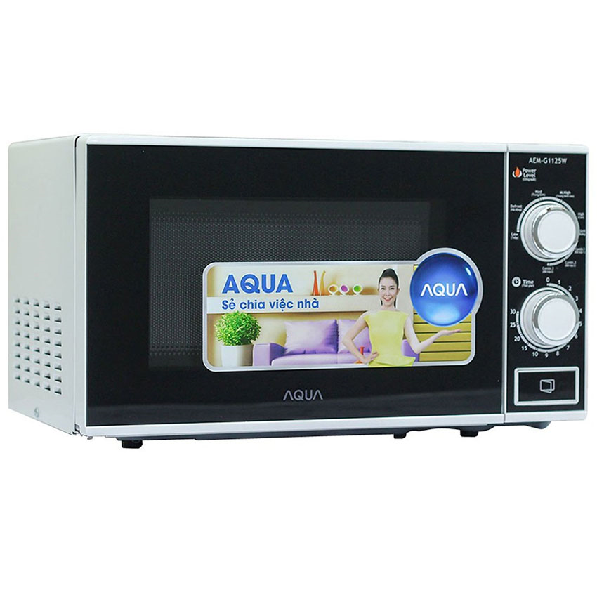 LÒ VI SÓNG AQUA 17 LÍT AEM-G1125W (700W)