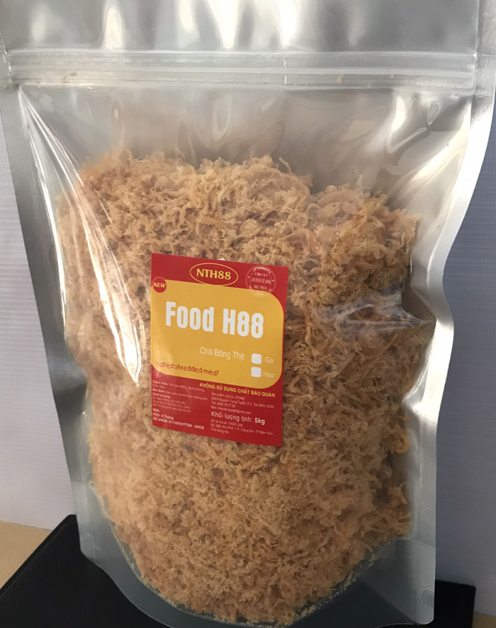 500 gr mẫu thử - chà bông gà sợi