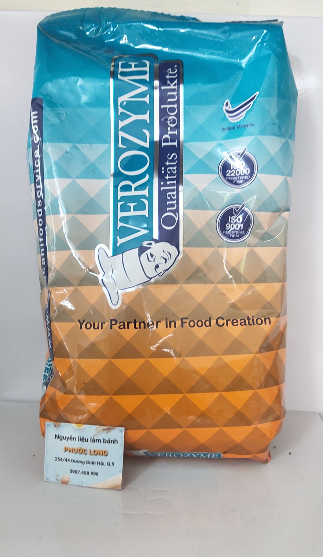 Phomai bột verozyme - malaysia - 100g chia lẻ từ bịch 500gr