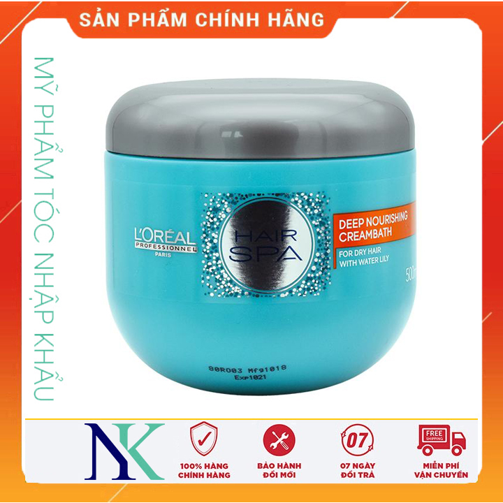 Hấp dầu suôn mượt deep nourishing loreal 500ml