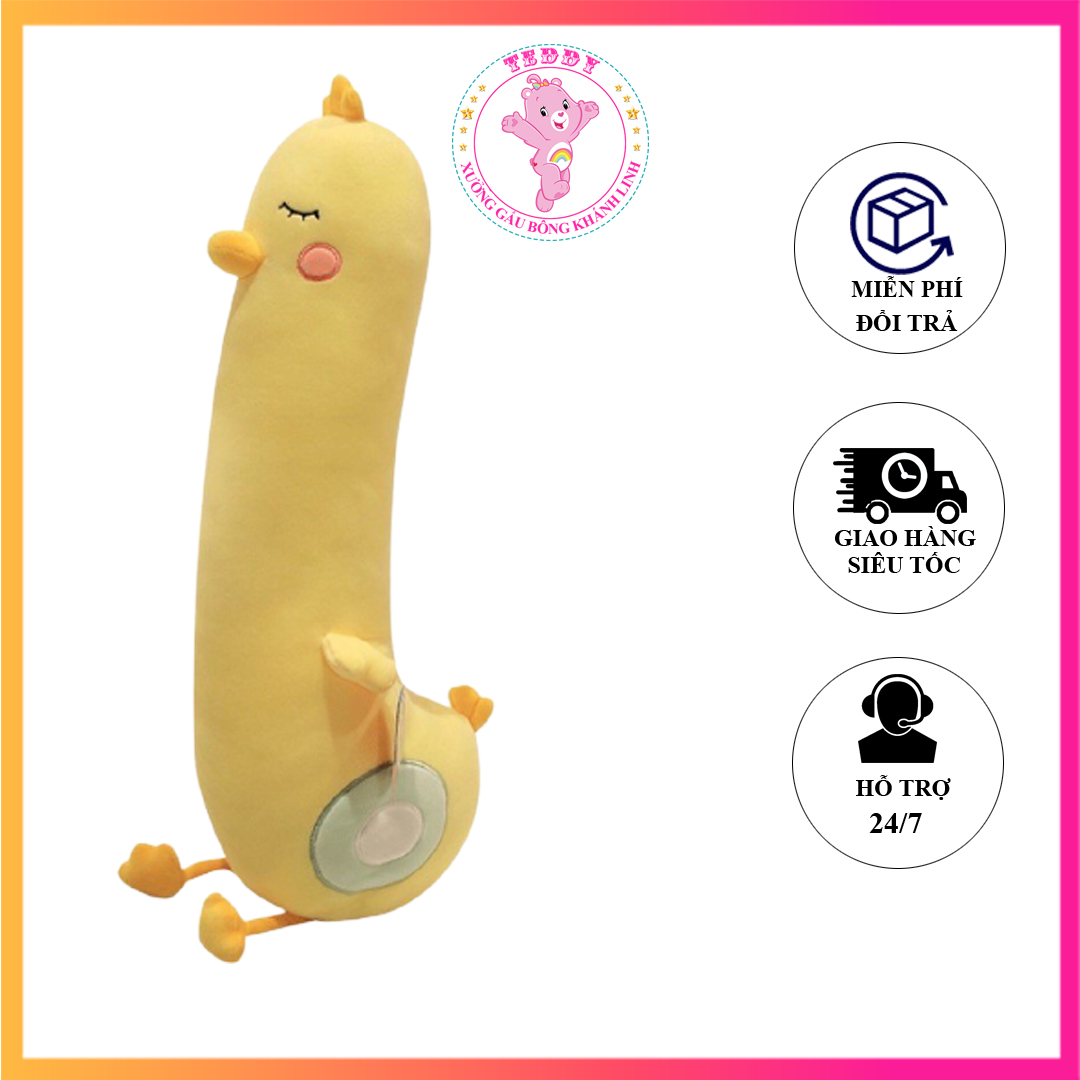 Gấu Bông Gà Dài 💖 Sỉ Giá Xưởng 💖 Thú Nhồi Bông Gà Dài Size 50Cm Chất Liệu Vải Cao Cấp An Toàn Khi Sử Dụng Gabotabo