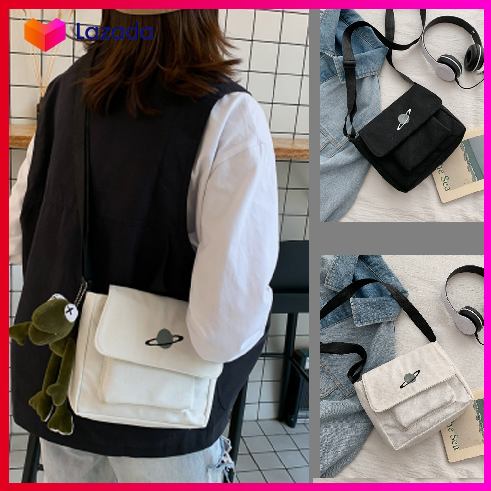 Túi Đeo Chéo Đa Năng Phong Cách Thời Trang Hàn Quốc -TẶNG MÓC TREO HÌNH ẾCH