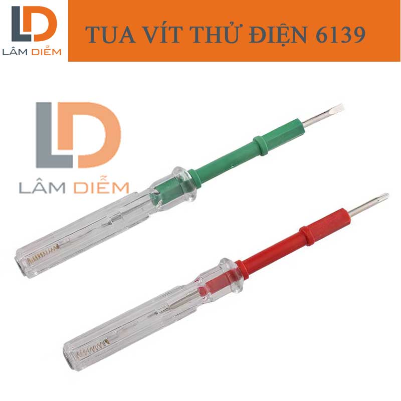 Bút thử điện Tua vít 2 đầu đa năng 6139