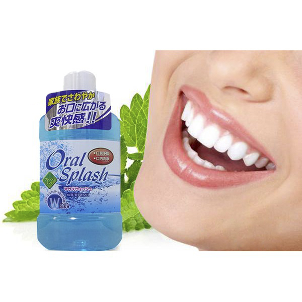 Nước súc miệng Oral Splash Nhật Bản 500 ml