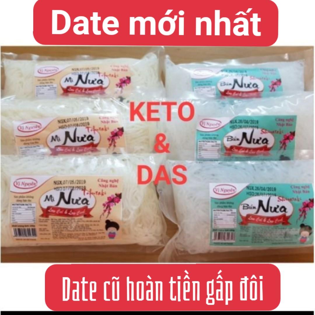 5 BÚN NƯA 160G, 5 MỲ NƯA 240G ĂN KIÊNG KETO DAS