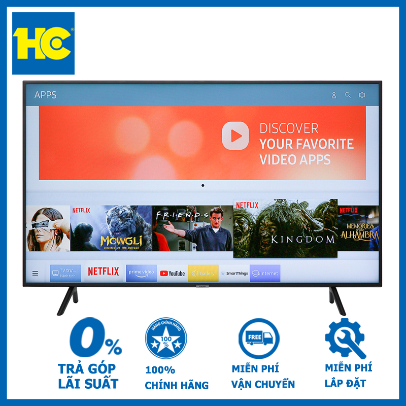 Smart tivi samsung 4k 55 inch ua55ru7200kxxv - bảo hành 2 năm - miễn phí vận chuyển &amp lắp đặt