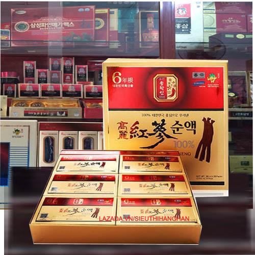 Tinh chất nước hồng sâm Cao Ly Pocheon nguyên chất 100% Hàn Quốc - Thơm ngon thuần khiết