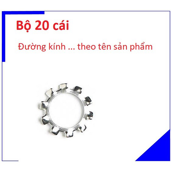 Long đền Bông Hở chống xoay bộ 20 cái