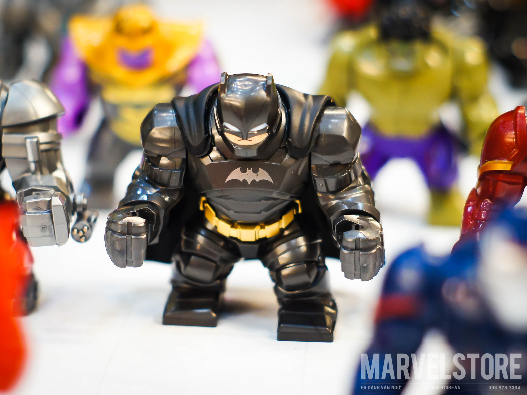 Mô hình Batman bigfig lắp ghép nhân vật siêu anh hùng 