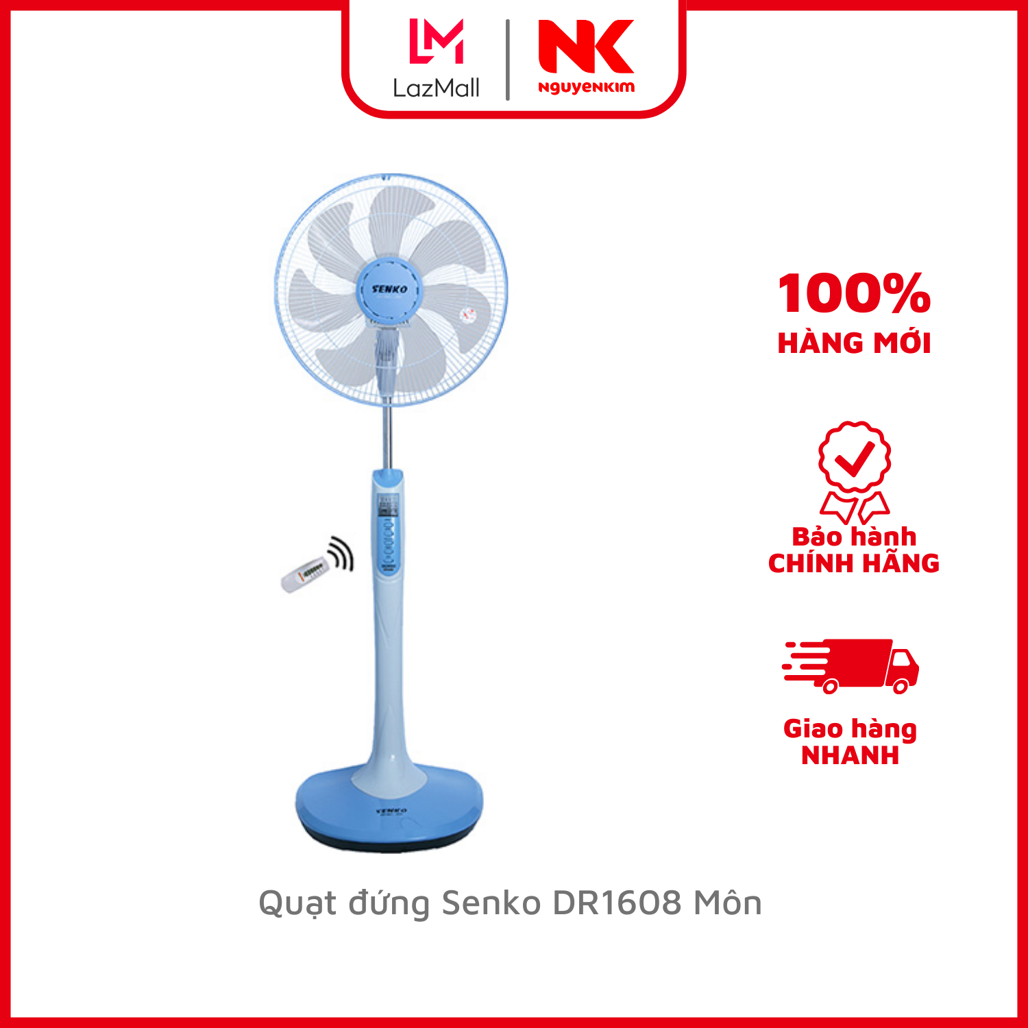 Quạt đứng Senko DR1608 Môn