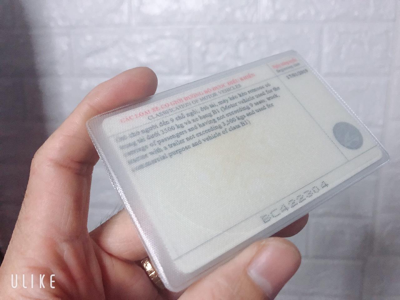 túi nhựa bảo vệ card visit thẻ atm cmnd