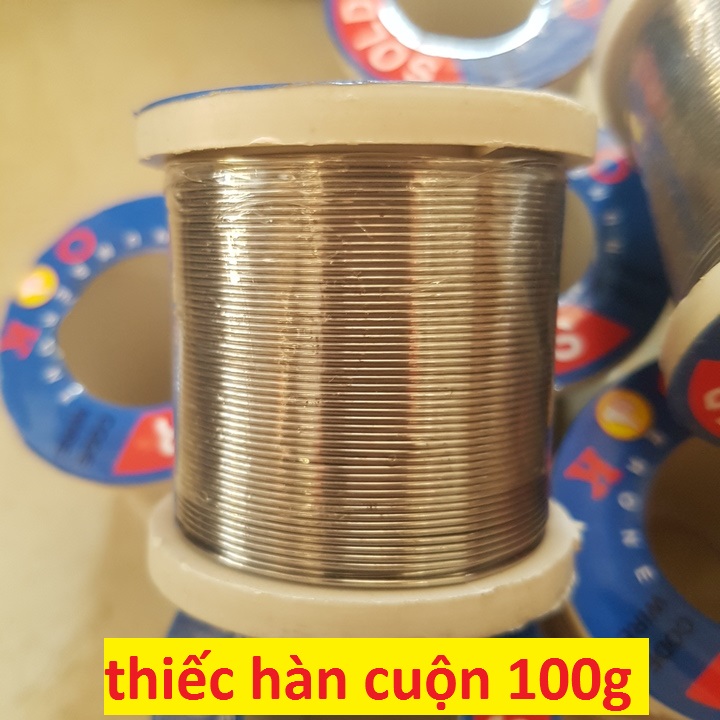 Thiếc Hàn Solder Ok 100G 0.8Mm Chất Lượng Cao Cho Mối Hàn Đẹp, Bóng, Rất Bền Và Hoạt Động Tốt