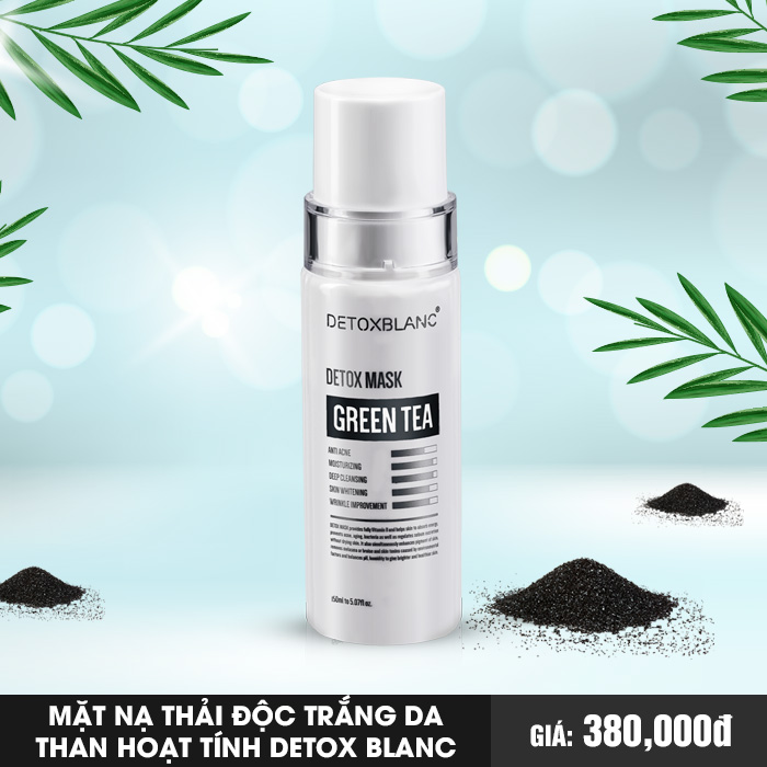 Mặt nạ thải độc trắng da Detox BlanC 150ml