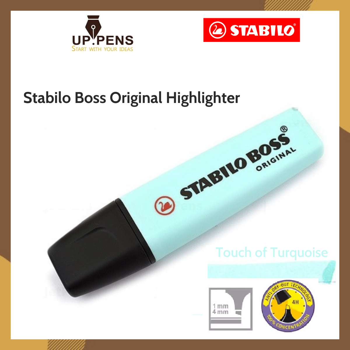 Giảm giá Bút highlight Stabilo Boss Original Highlighter - Màu xanh dương  pastel - BeeCost