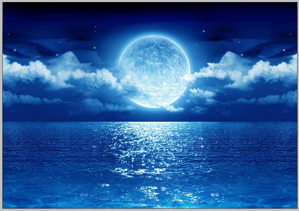 Ánh trăng giữa màn đêm yên tĩnh  Cool pictures of nature Scenery  background Scenery wallpaper