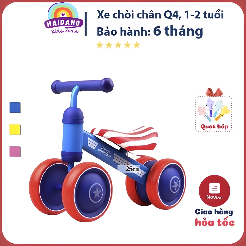 Xe chòi chân cho bé 1 tuổi đến 2 tuổi super warrion, xe chòi chân 3 in 1