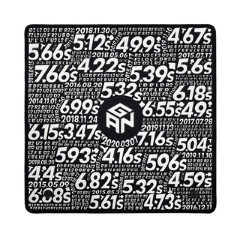 Thảm kê Rubik GAN Timer Mat 30*30cm[Freeship]