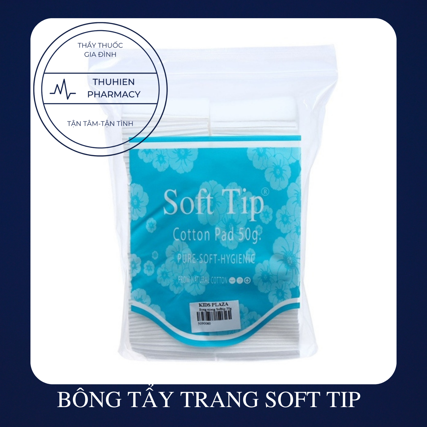 Bông tẩy trang soft tip