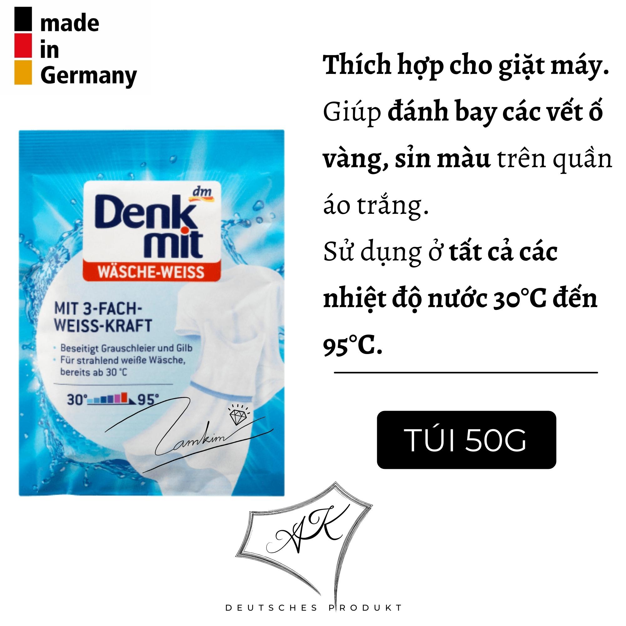 Tẩy trắng quần áo nội địa Đức - Denkmit