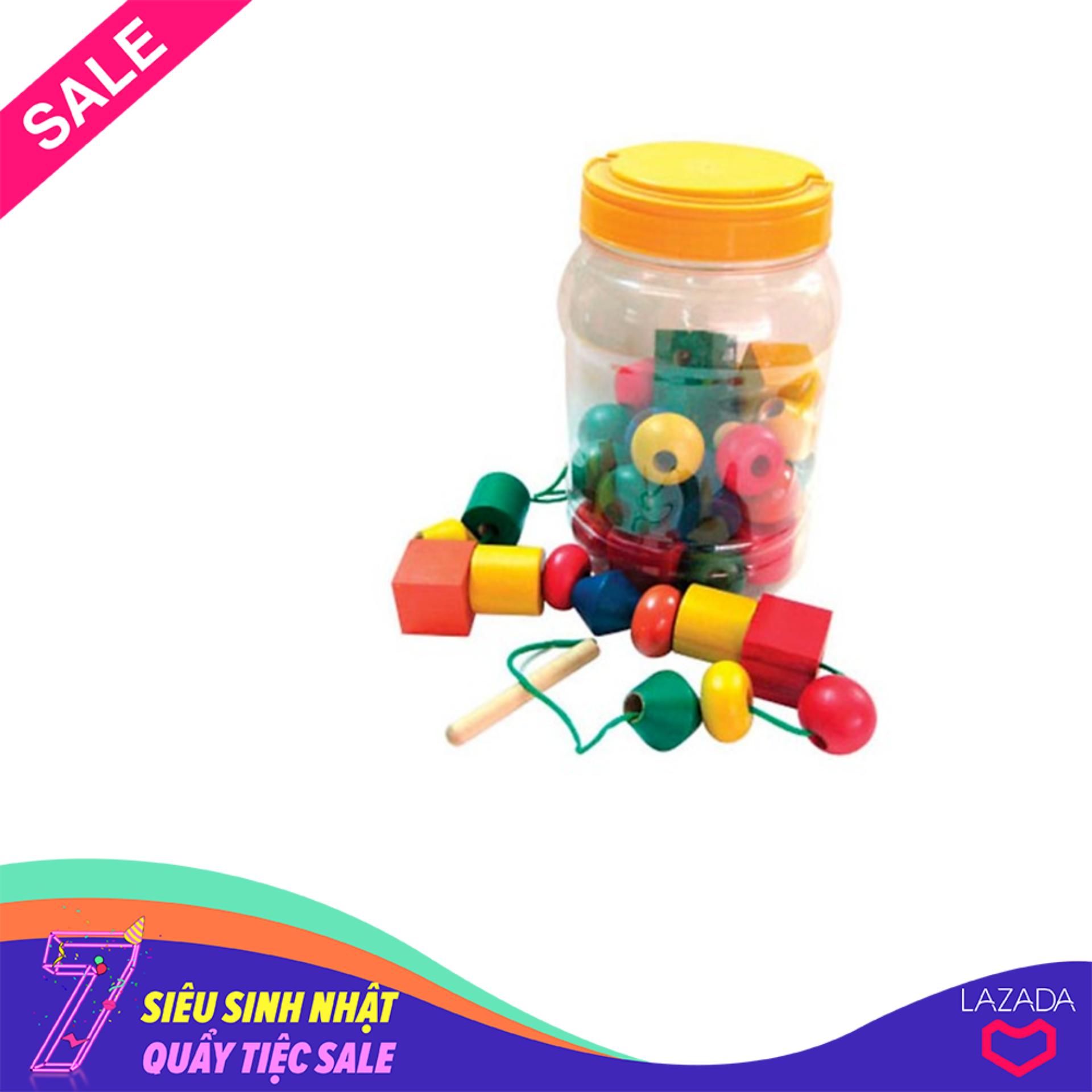 Bộ xâu hạt hũ nhựa vietoys vt3p-0050