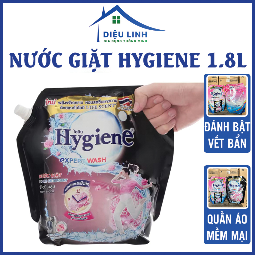 Nước Giặt Quần Áo HYGIENE Thái Lan 1800ml Dieulinhshop