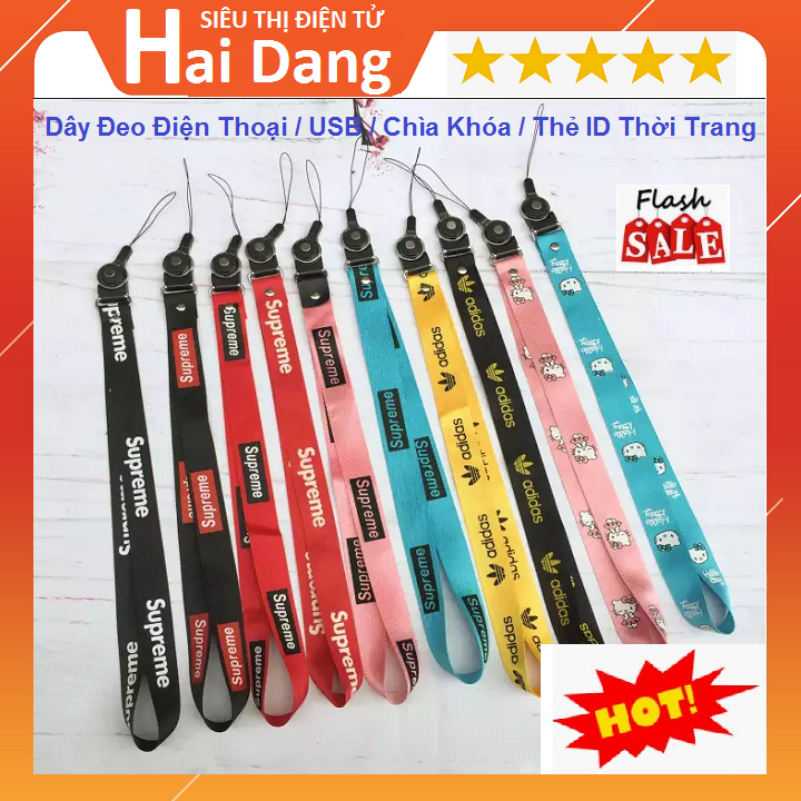Dây Đeo Cổ, Dây Đeo Điện Thoại, Dây Đeo Thẻ, Dùng Cho Nhân Viên Văn Phòng, Dùng Cho Học Sinh, Sinh Viên - Thời Trang Sành Điệu