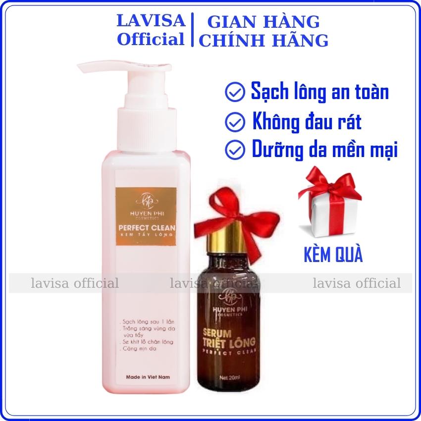 [Freeship+Quà] Kem tẩy lông Huyền Phi tặng serum triệt lông sạch lông an toàn không đau rát dưỡng da mềm mại