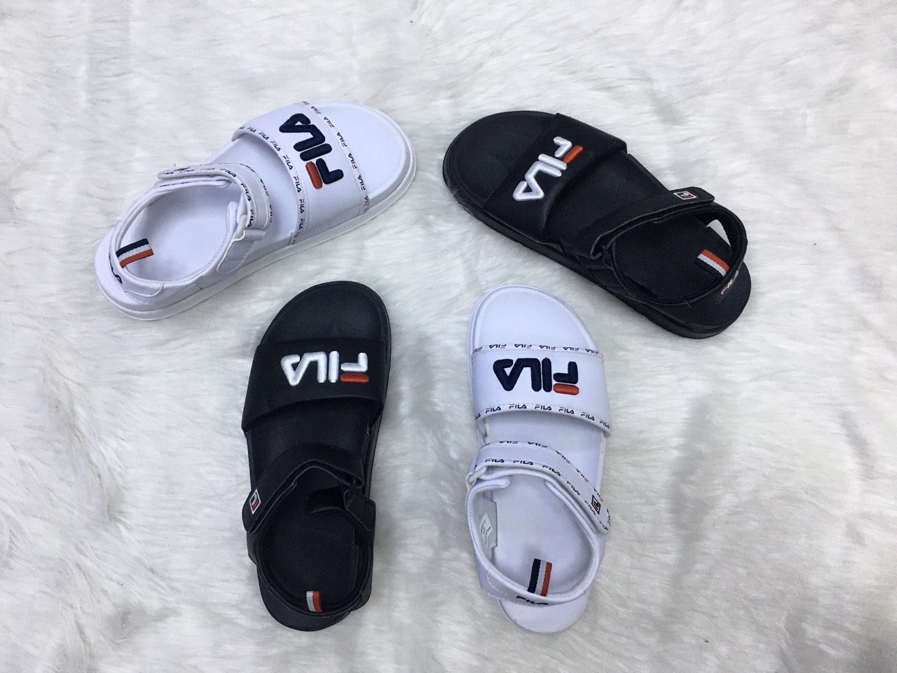 Giày sandal nam, nữ Fila xuất khẩu Hàn Quốc