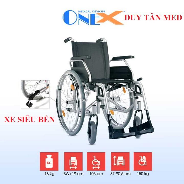 Xe lăn linh hoạt siêu bền cao cấp OneX