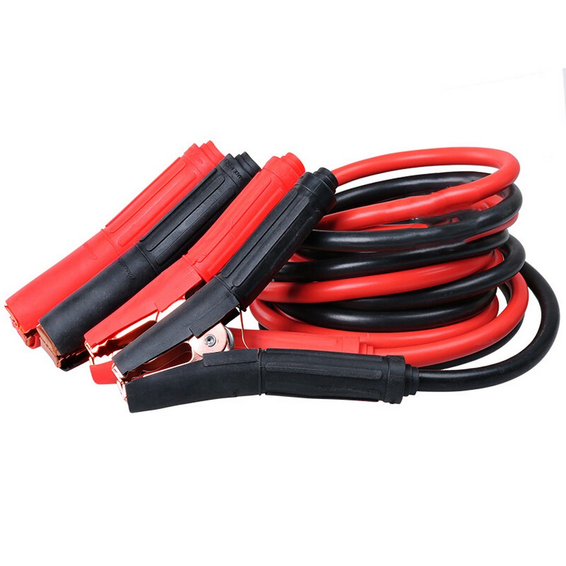 Dây câu sạc bình ắc quy xe ô tô - lõi đồng to 16mm, 2000amp dây dài 225cm
