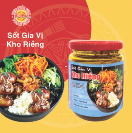 Sốt gia vị kho riềng chay âu lạc 80g/250g