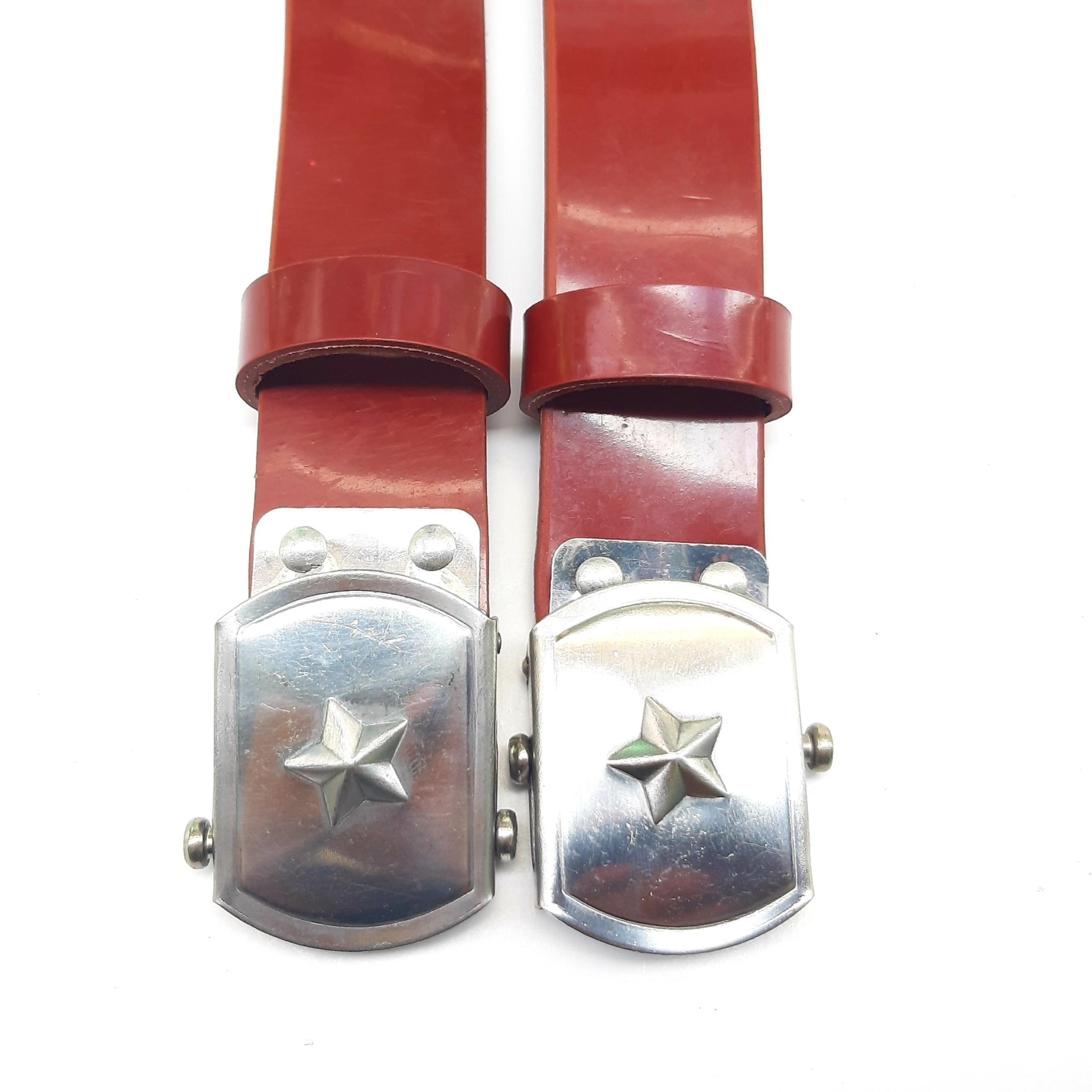 Combo 2 dây lưng đỏ