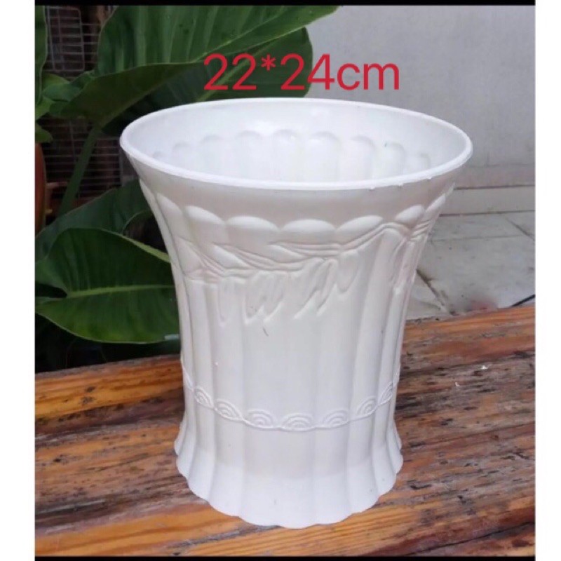 Chậu cây trúc nhựa trồng cây 2217cm