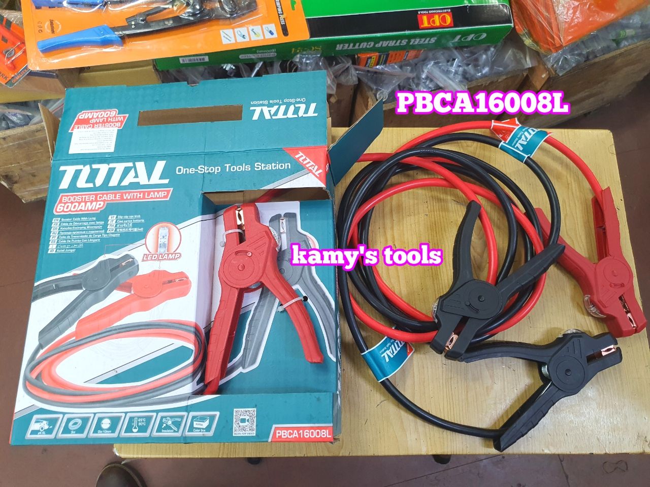 Bộ dây câu bình ắc qui 3 mét 600a total pbca16008l