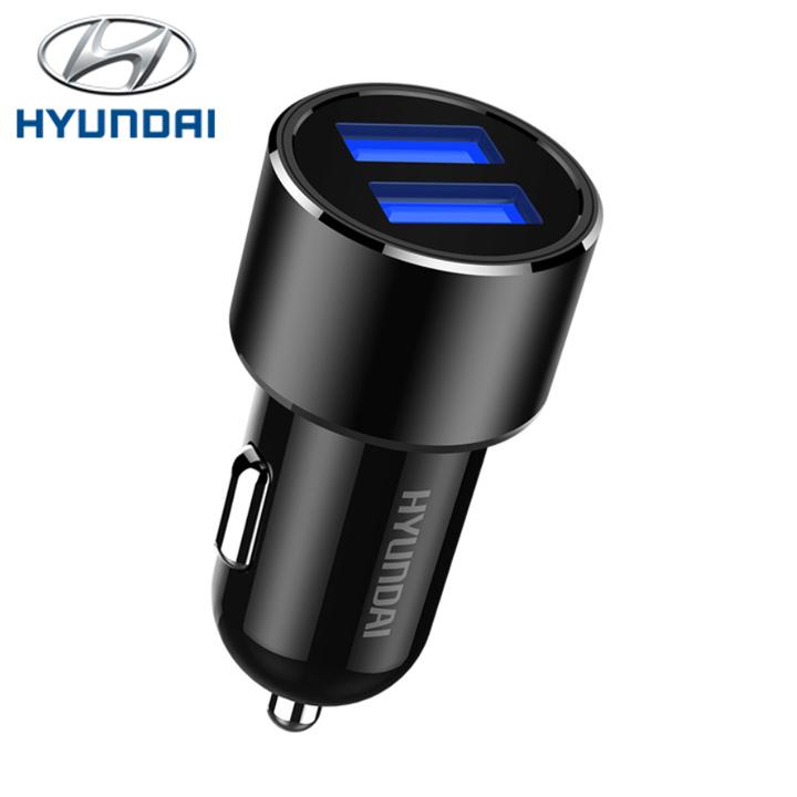 Tẩu sạc xe hơi, ô tô nhãn hiệu hyundai hy-36b công suất 18w 3.1a