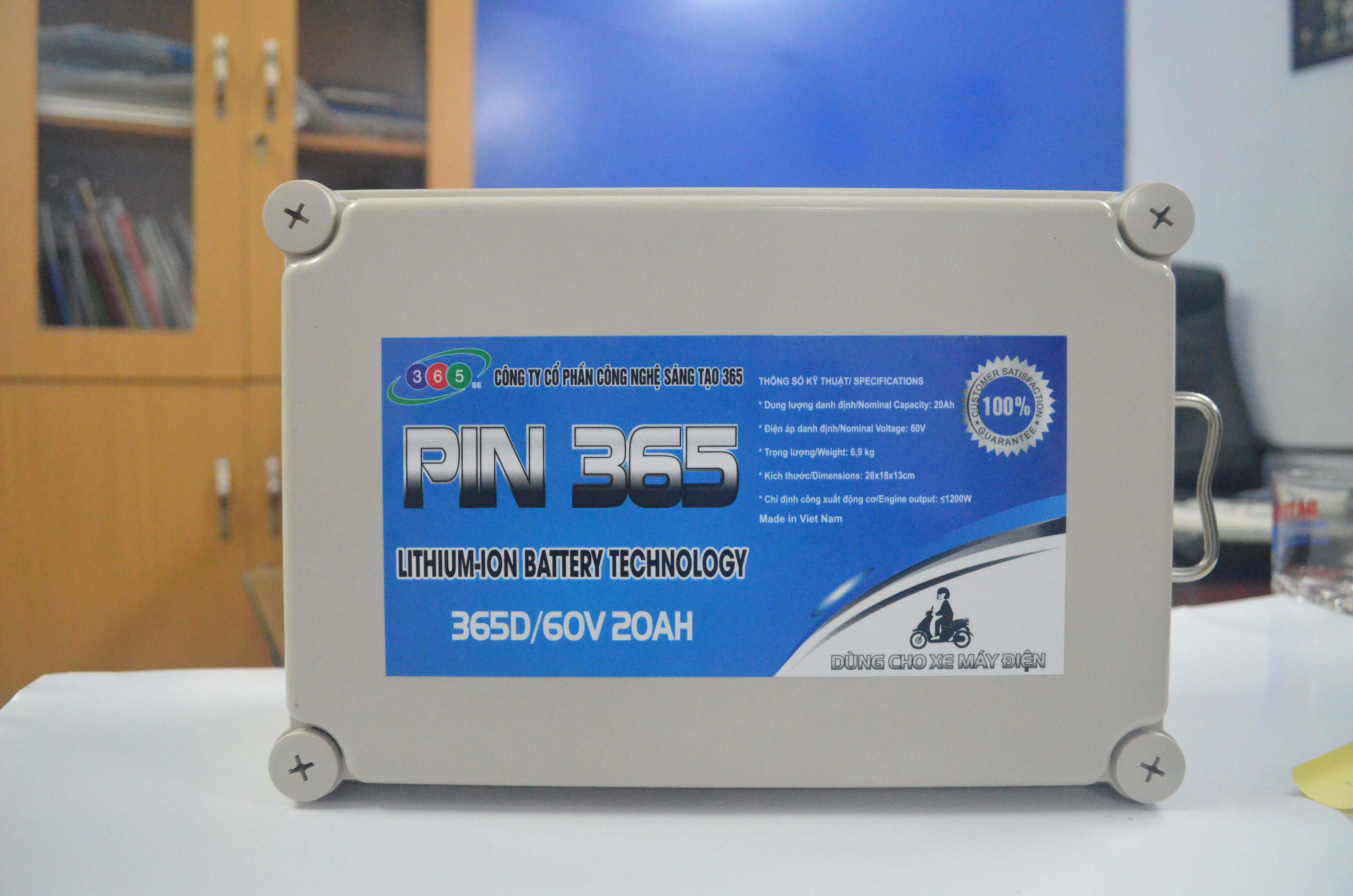 Pin Xe Máy Điện 365 / 48V- 20ah ( chính hãng cao cấp )