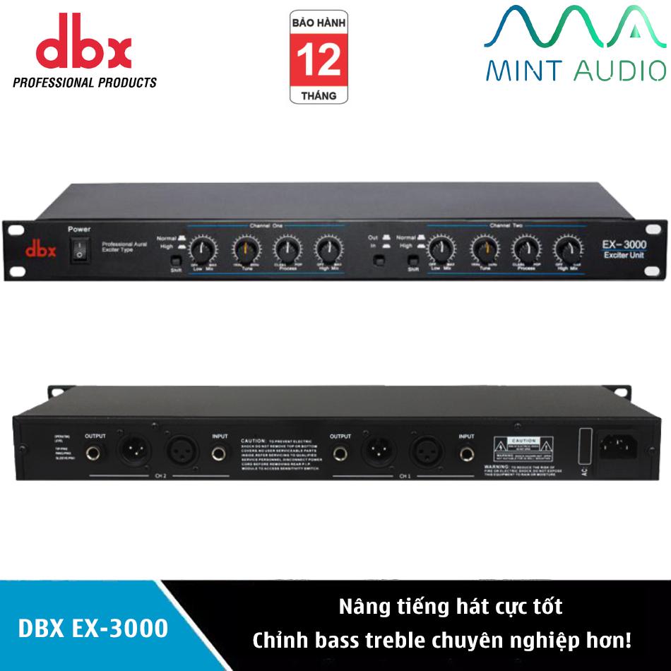 Máy nâng tiếng hát DBX EX-3000 - Chỉnh âm bass treble chuyên nghiệp