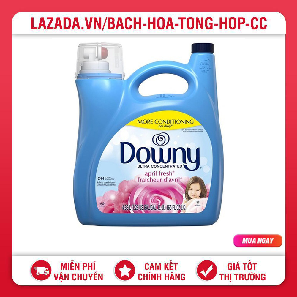 -nước xả vải hương april fresh downy ultra 5.03l