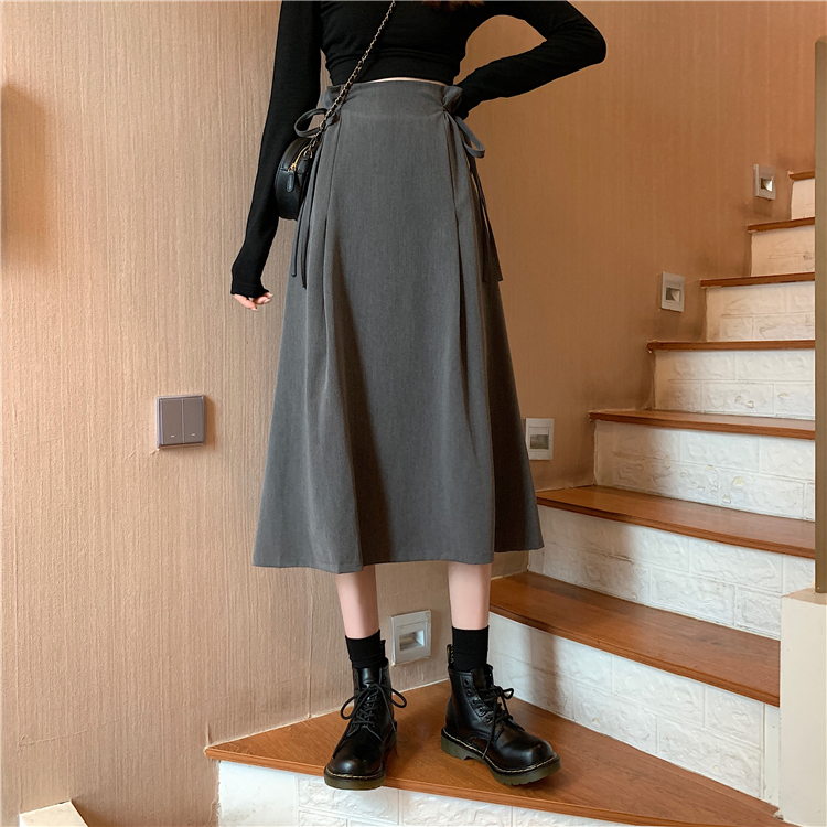 Chân váy dài midi ulzzang quảng châu vvd20