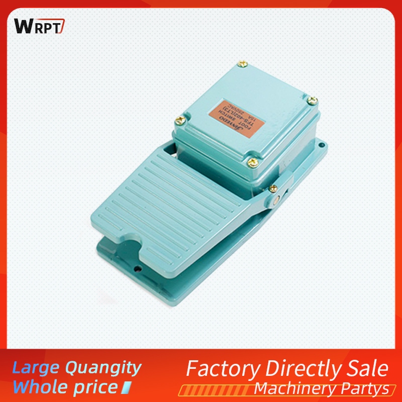 ☇✚♘ Factory direct hot sale high quality foot switch TFS-402 silver contact aluminum shell 15A250V